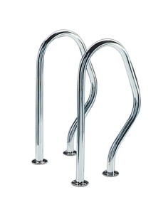 Barandilla piscina ASTRAL mod. 470x800mm pletina circular...