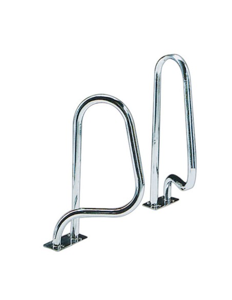 Barandilla piscina ASTRAL mod. Crossover   pletina rectangular  AISI316L 05544 (juego 2 barandillas)