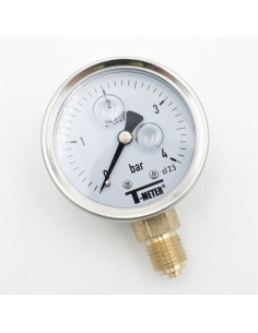 Manometro piscina ARIONAPOOLS mod.vertical glicerina 1/4"...