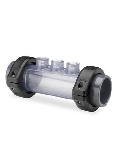 Portaelectrodos visor PVC-U HIDROTEN 90mm PN6...