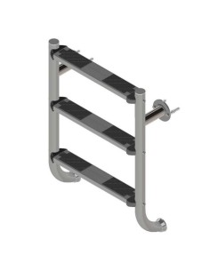 Escalera piscina inox ASTRAL mod. partida 2 peldaños...