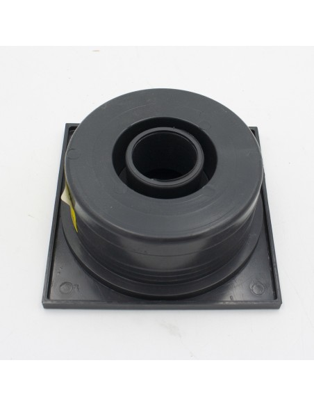 Sumidero saneamiento FIRTS 150x150mm salida vertical 50mm CHPVC15N negro