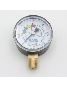 Manometro filtro piscina ATP vertical ¼" 0-3bar 3 colores... 2