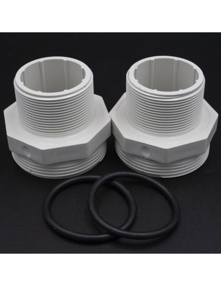 Racord filtro piscina HAYWARD pasamuros 2"     (juego 2und) 500201201100