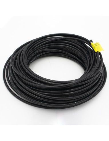 Tubo TUBING osmosis 1/4" negro x mt