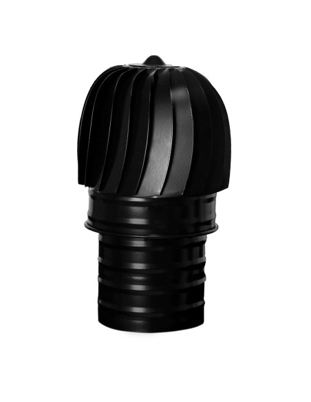 Salida humos tubo chimenea 150mm EXOJO deflector Exoleña EV150 extractor