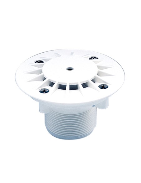 Boquilla fondo piscina hormigon ASTRAL impulsion/aspiracion ABS 2"ext 50mm int 00303 - Blanca