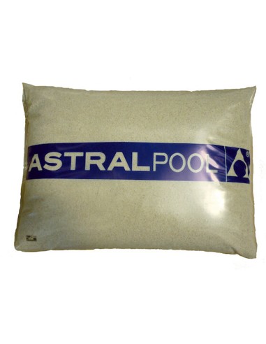 Arena filtros piscinas ASTRAL silex 0.4-0.8mm 25kg 00596