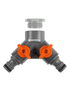 Distribuidor grifo GARDENA 2 vias 940-26