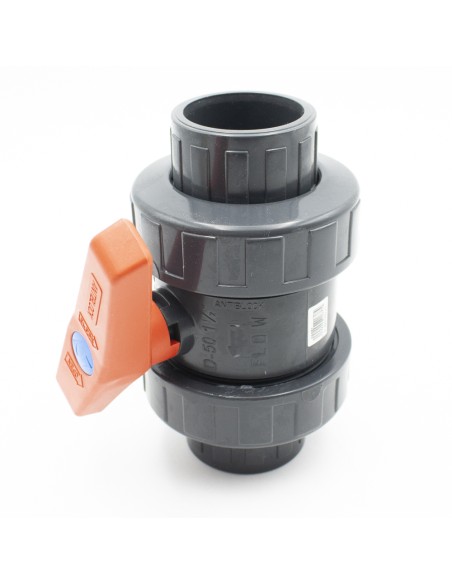 Valvula bola PVC-U H-H   50mm PN16 CEPEX serie Standar 02457 (presion)