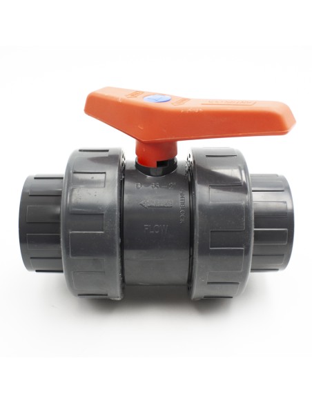 Valvula bola PVC-U H-H   63mm PN16 CEPEX serie Standar 02458 (presion)