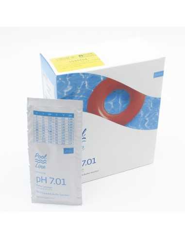 Solucion calibracion PH 7.01 HANNA caja 25...