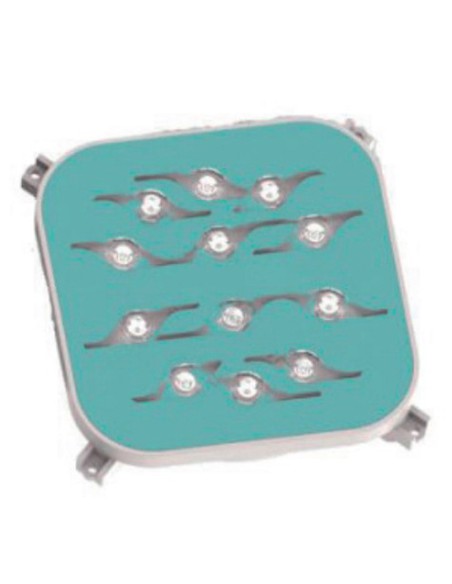 Lampara foco piscina WELTICO cuadrada proyector Design led luz color RGB 64191LC15