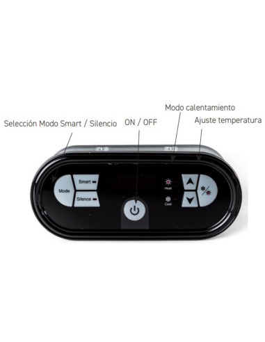 Bomba calor piscinas POOLSTYLE Step Inverter...