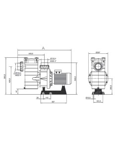 Bomba piscina HAYWARD HCP4200   5.50cv tf IE3   HCP42553E... 2