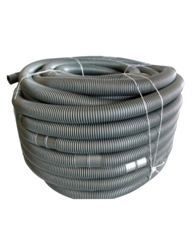 Manguera piscinas desmontables mod.gris flexible c/racord 38mm tramo de 1.55mt POOLFLEX 50938M50PC