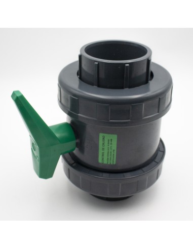 Valvula bola PVC-U H-H   90mm PN10 CH PE...